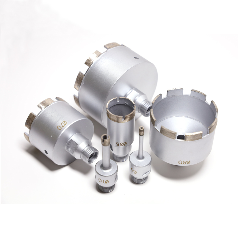 Silver brazed Segmented Diamond Drill Bit for Porcelain Core Drill Bit for Dekton