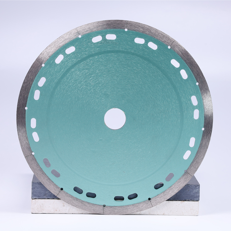 Continuous rim Wet Cutting Diamond Saw Blade for Porcelain 