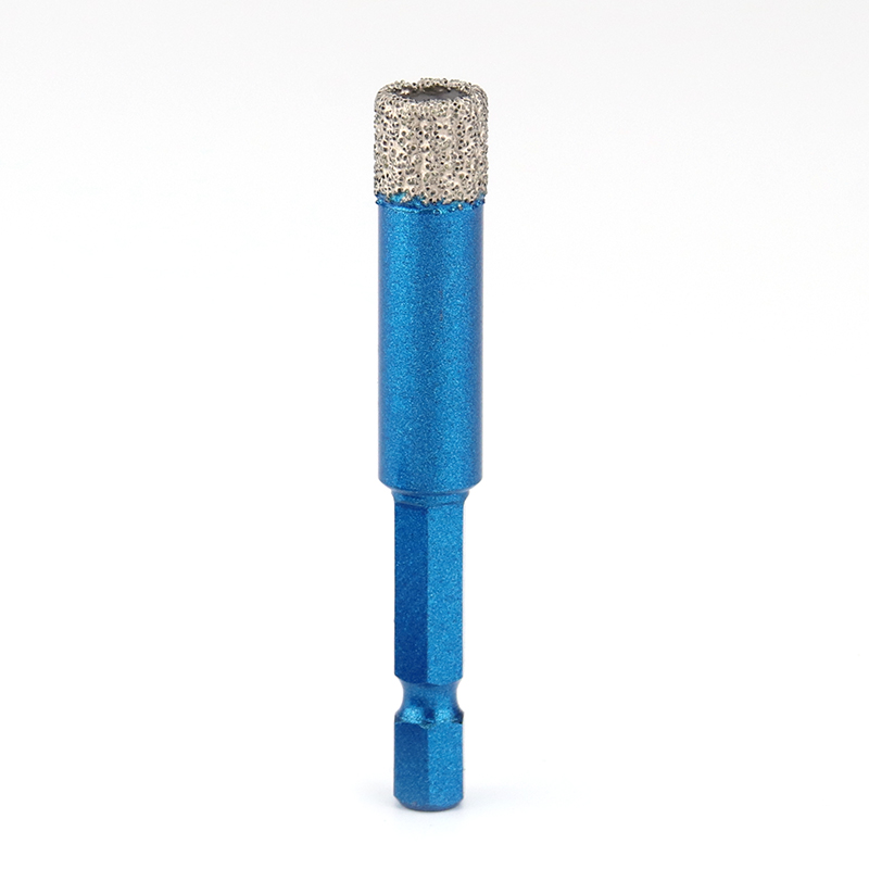 1/4'' Hex Shank Vacuum Brazed Diamond Drill Bit for Porcelain