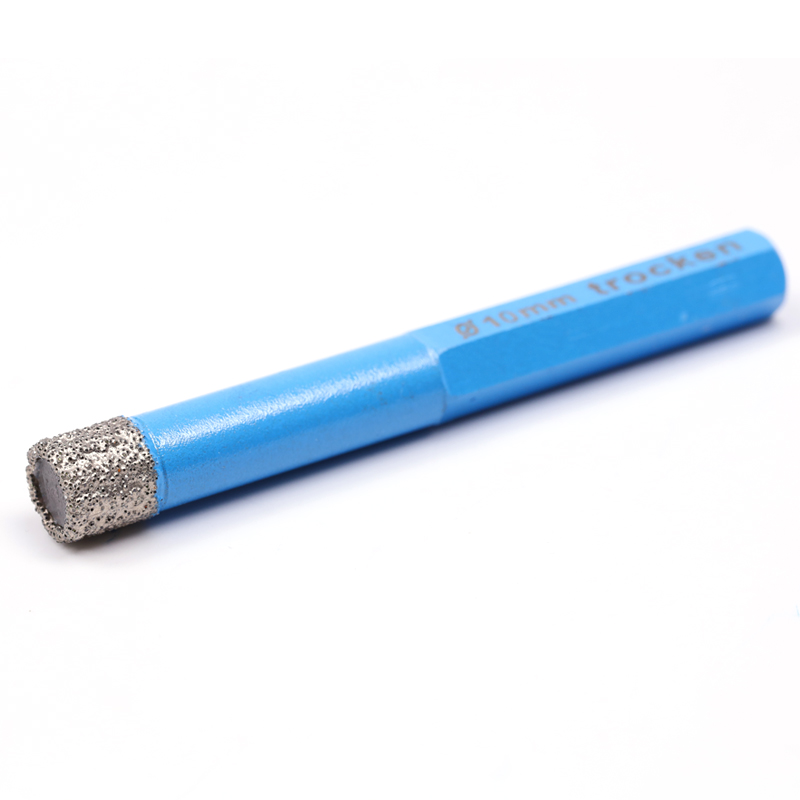 Hexagon Shank Vacuum Brazed Diamond Drill Bit